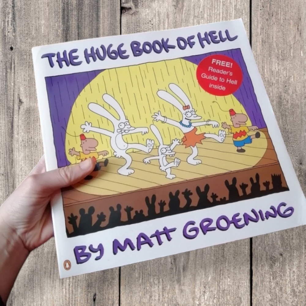 RARE 1997 - The Huge Book of Hell By Simpsons creator Matt Groening